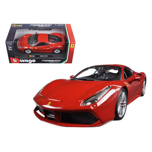 Bburago Ferrari Race & Play Ferrari Laferrari 1:24 Diecast Model Car 26051 Red